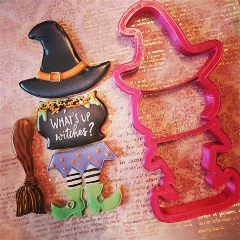 Create Spine-Chilling Witch Cookies with a Classic Cookie Cutter